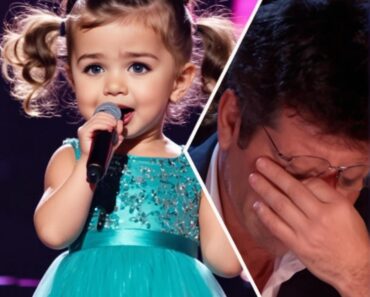 SIMON COWELL MOVED TO TEARS BY YOUNG GIRL’S PERFORMANCE, LEAVING CROWD BREATHLESS