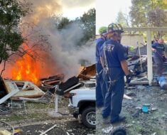 Une famille pensait que son chien était mort après l’explosion de sa maison. Une semaine plus tard, ils entendent un bruit provenant des décombres