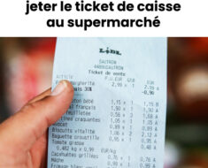 Voici pourquoi il faut toujours conserver le ticket de caisse au supermarché…