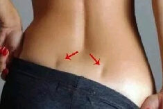 Do you have two holes in your lower back? Then see what it means
