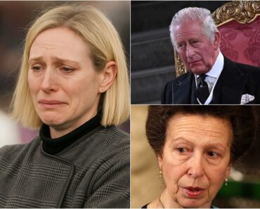 HT10. JUST 3 MINUTES AGO! Zara Tindall breaks down in tears as she announces Princess Anne has been…
