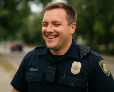 The Policeman Was Taken Away and Forgot That There Was a Camera When He…