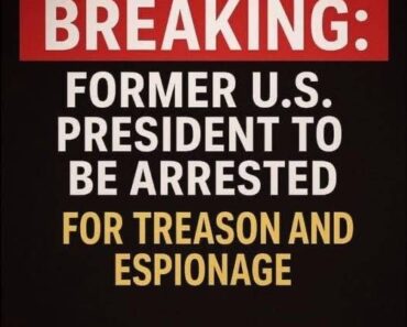 BREAKING Former US President to Be Arrested for Treason and Espionage!