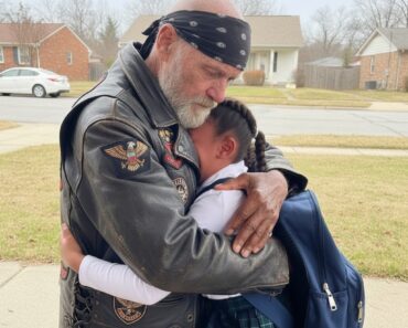 Little girl who calls me daddy is not mine but I show up every morning to walk her to school