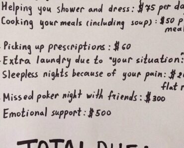 After My Surgery, I Found a Bill for Expenses of Taking Care of Me Taped to the Fridge – So I Taught My Husband a Lesson in Return