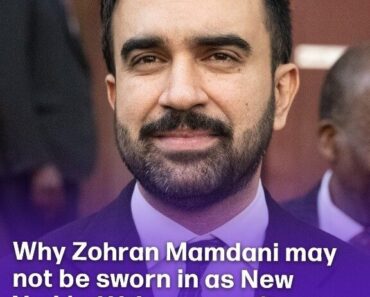 Why Zohran Mamdani may not be sworn in as New Yorks 111th mayor after shocking detail emerges!