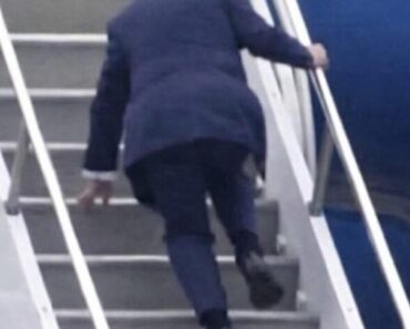 How One Small Moment of Trump Boarding Air Force One Went Viral!