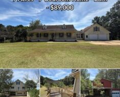 7 Acres – 7-Bedroom Home – Barn
