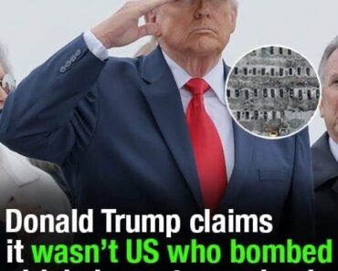 Donald Trump claims it was not US?!